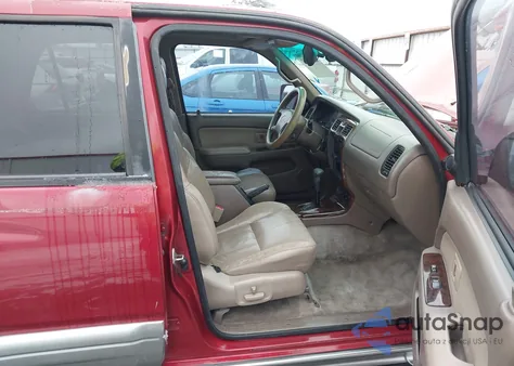 2001 Toyota 4Runner Limited V6 z USA, uszkodzony, nr VIN JT3GN87R110213533